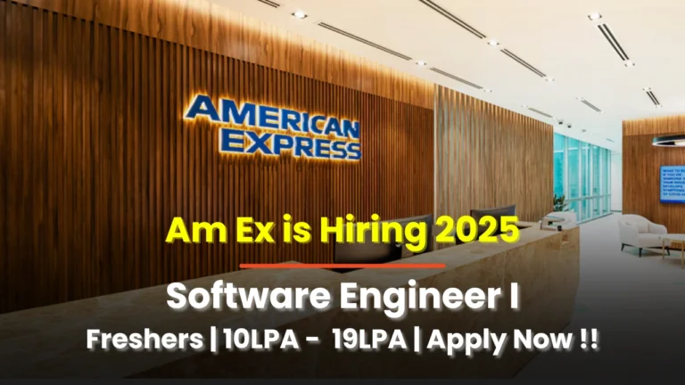 American express hiring software engineer