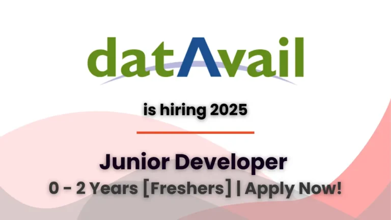 datavail hiring junior developer