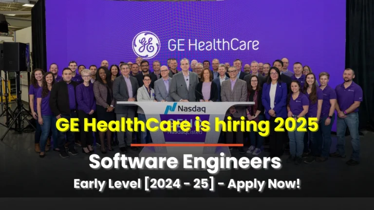 ge healthcare hiring software engineer