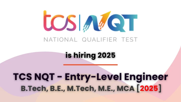 Tcs nqt hiring