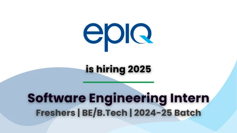 epiq hiring software engineering intern