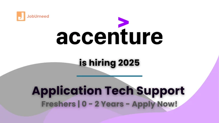Accenture hiring application tech support