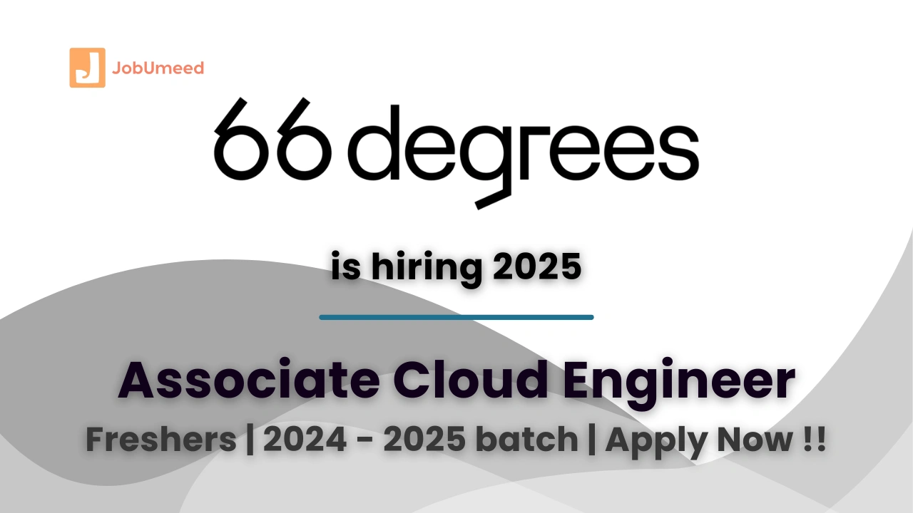 66Degrees hiring associate cloud engineer