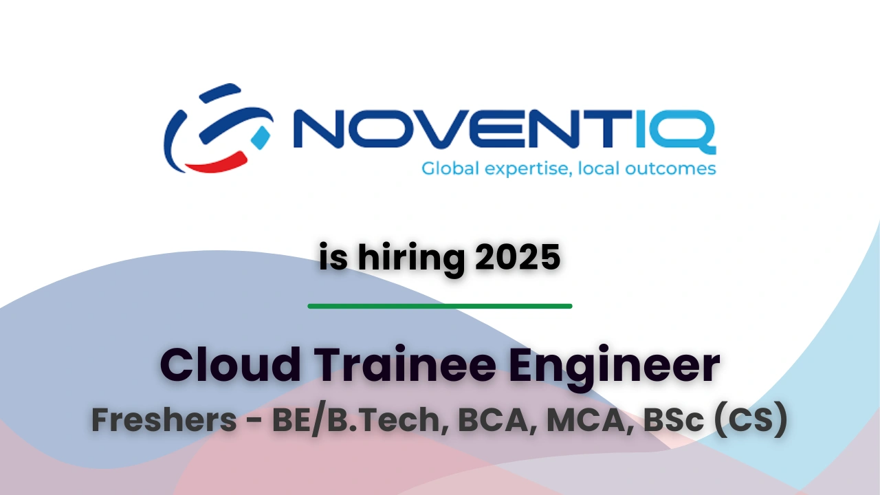 noventiq hiring cloud trainee engineer