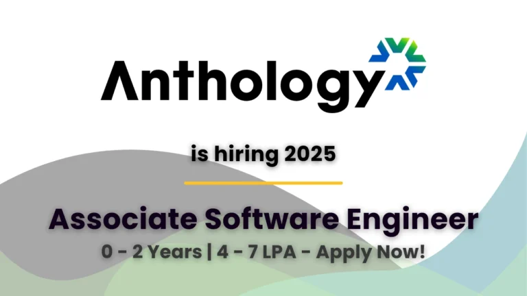 Anthology hiring associate software engineer