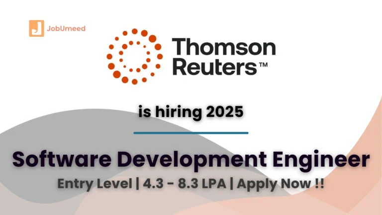 thomson reuters hiring software dev eng