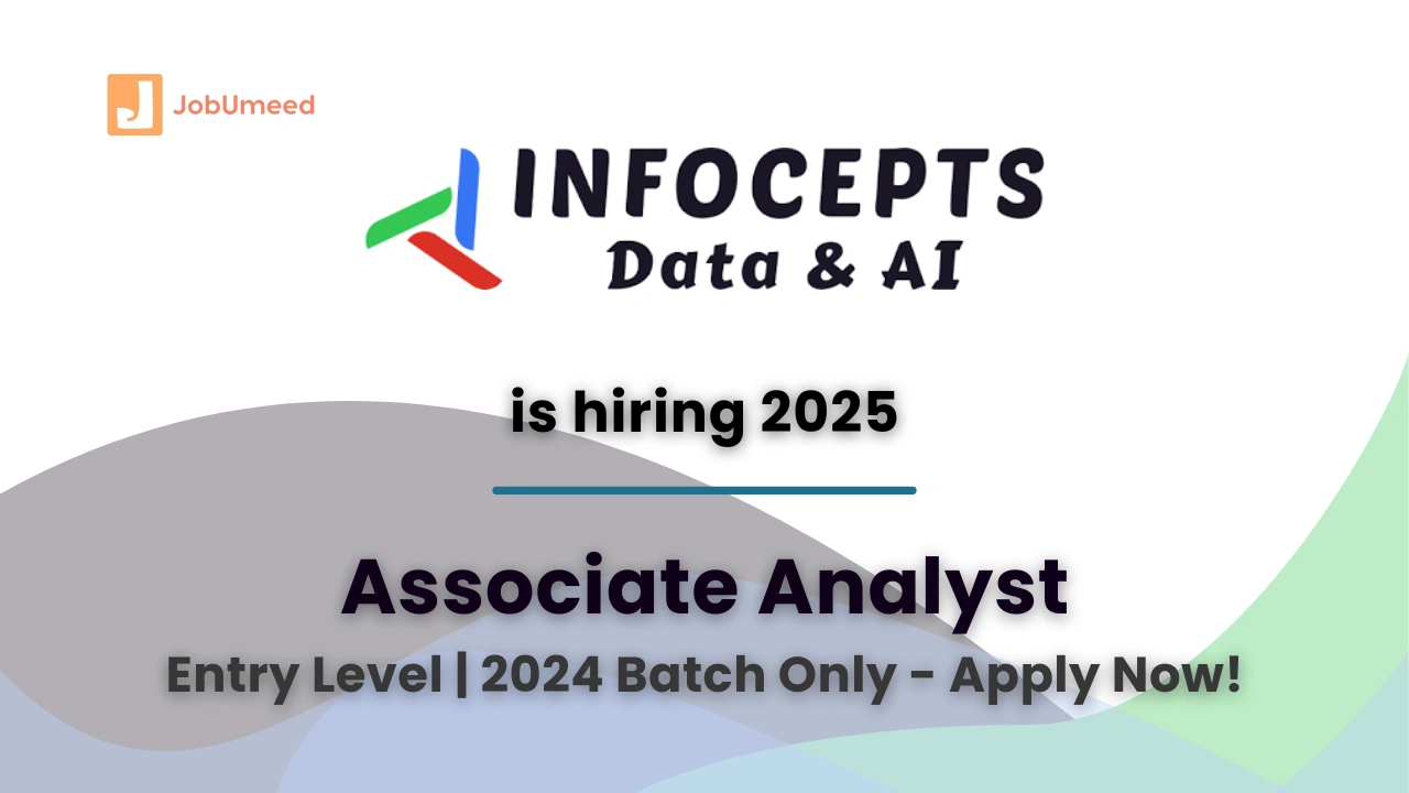 infocepts hiring associate analyst