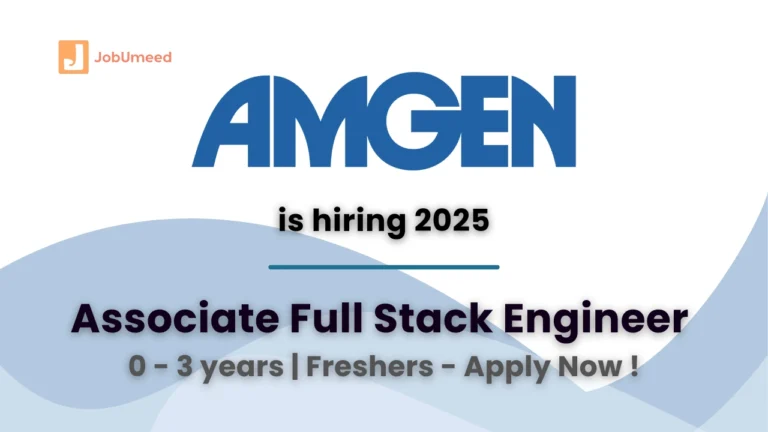 amgen hiring associate full stack engineer