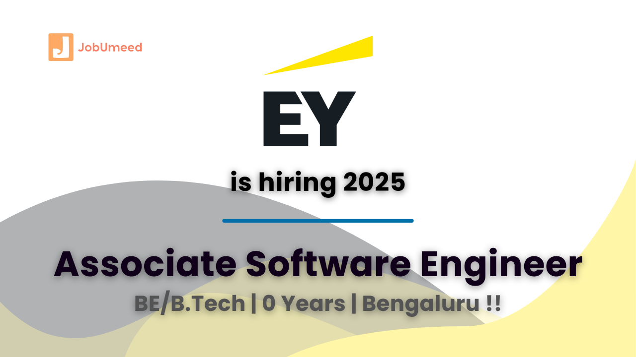 ey hiring associate software engineer