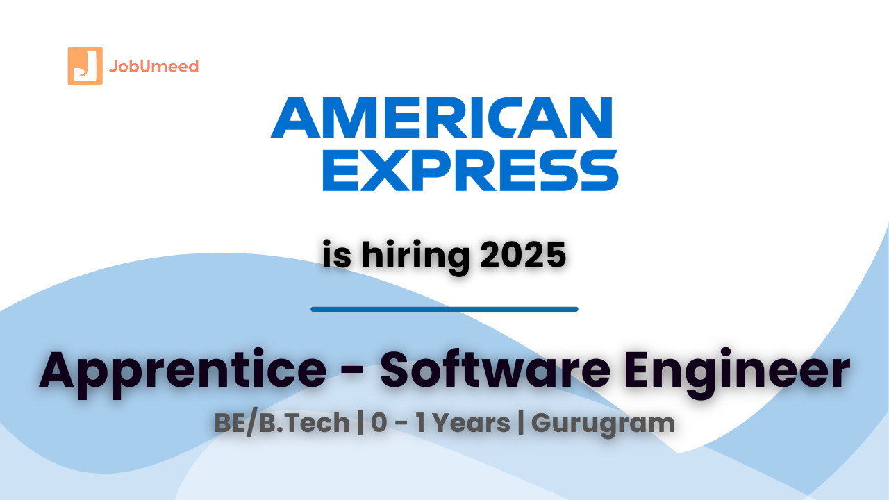 american express hiring apprentice software engineer